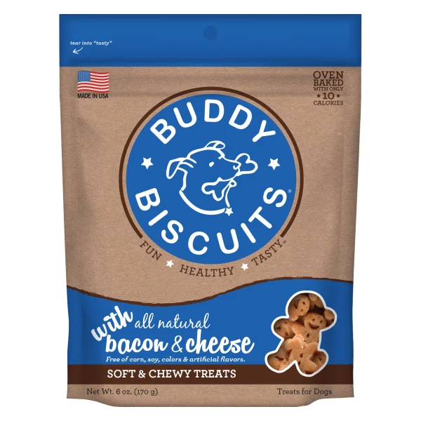 Cloud Star Buddy Biscuit Soft & Chewy Bacon & Cheese 170g