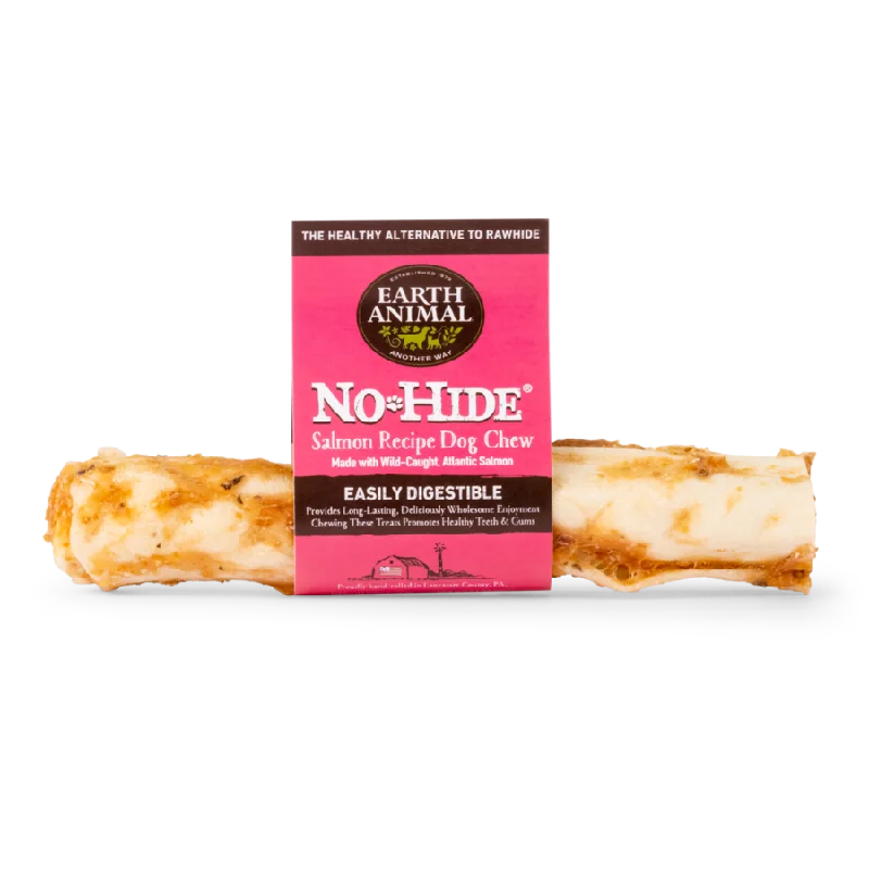 Earth Animal Salmon No-Hide® Wholesome Chews, Single Chew