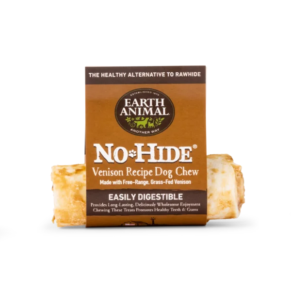 Earth Animal Venison No-Hide® Wholesome Chews, Single Chew