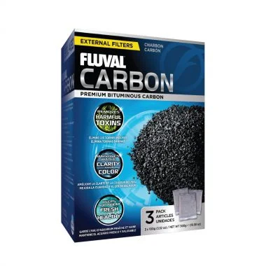 Fluval Carbon, 3 x 100 g (3.5 oz) (3-Pack)