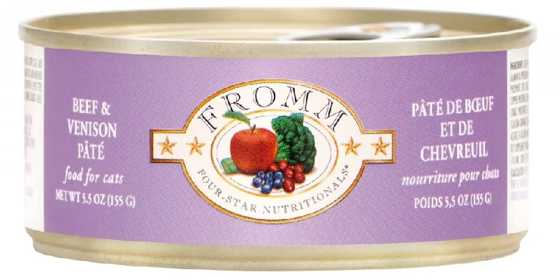 Fromm Four Star Canned Beef & Venison Pâte Cat Food