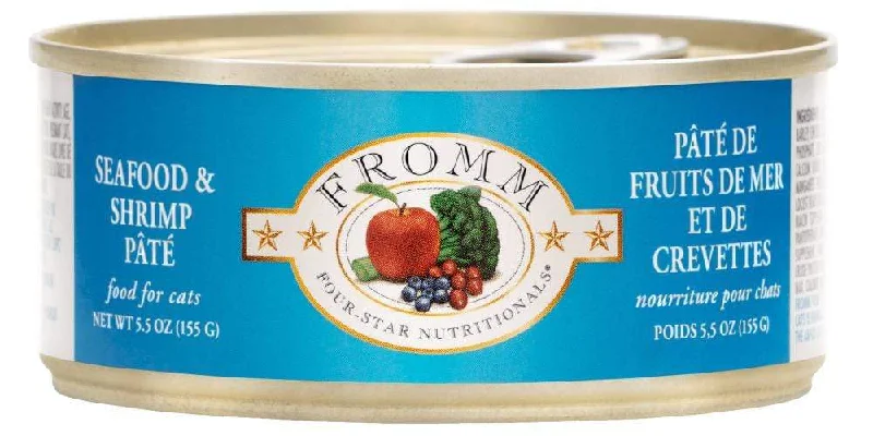 Fromm Four Star Canned Seafood & Shrimp Pâte Cat Food