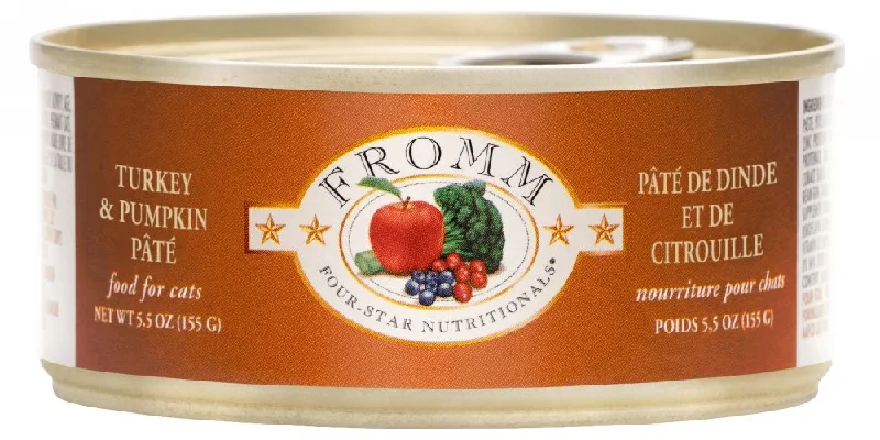 Fromm Four Star Canned Turkey & Pumpkin Pâte Cat Food