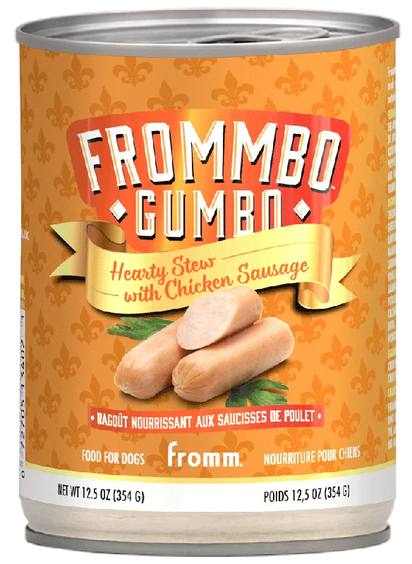 Fromm Chicken Sausage Gumbo Wet Dog Food