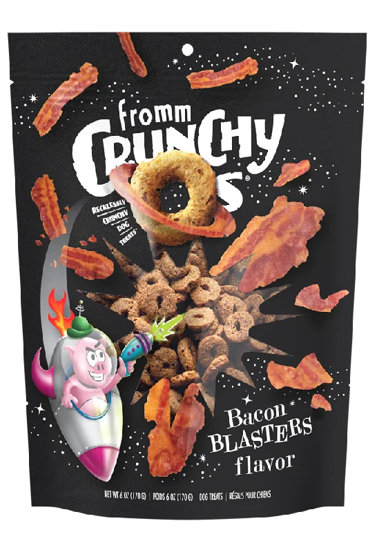 Fromm Crunchy O's Bacon Blasters Dog Treats