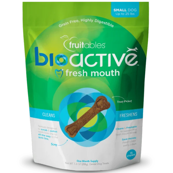 Fruitables Bioactive Fresh Mouth Dental Chews