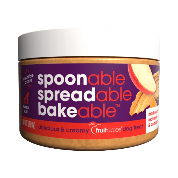 Fruitables Spreads Apple & Pumpkin Dog Treat