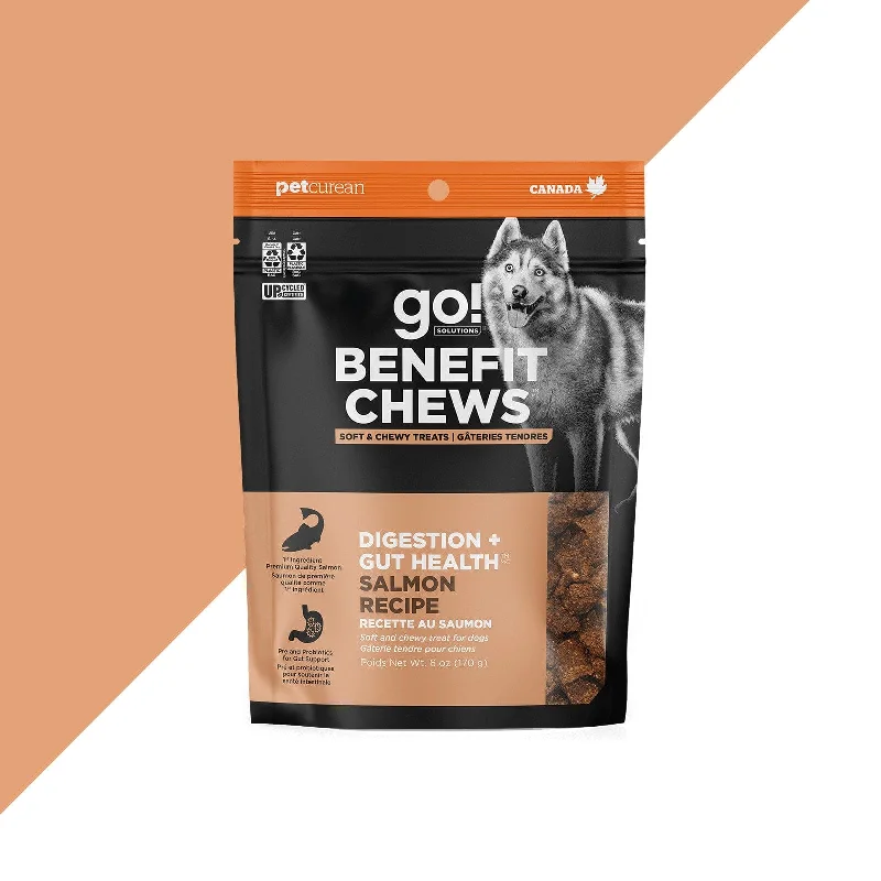 Go! Solutions Benefit Chews Digestion + Gut Health Salmon Dog Treats