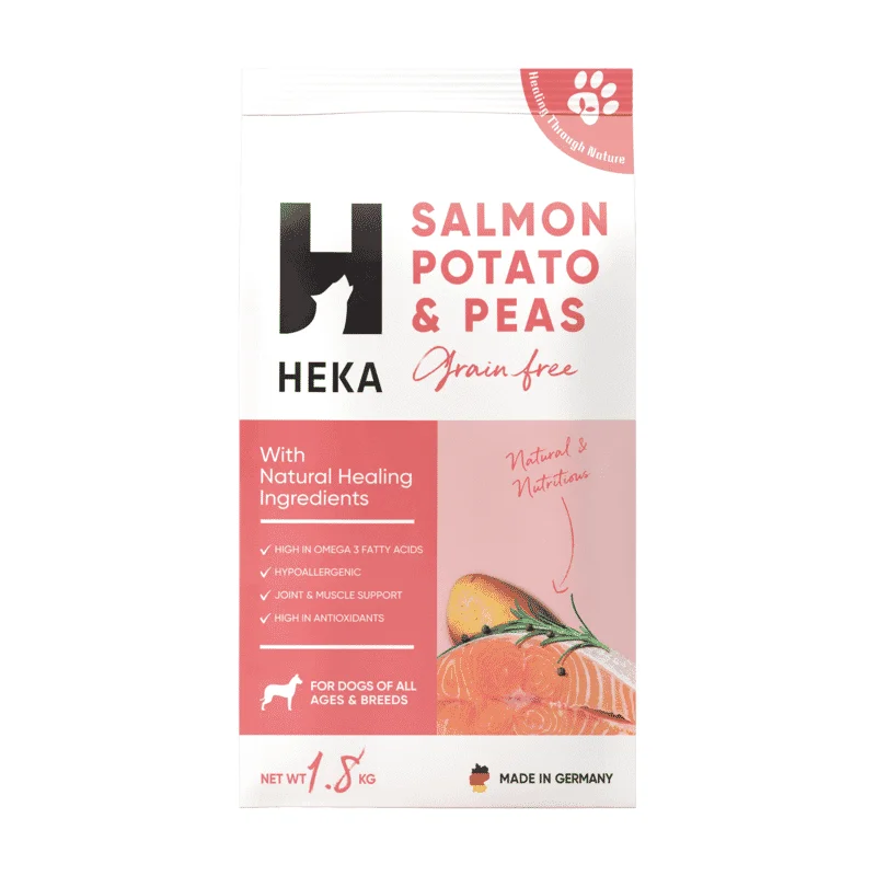 Heka Grain Free Salmon, Potatoes & Peas Dry Dog Food