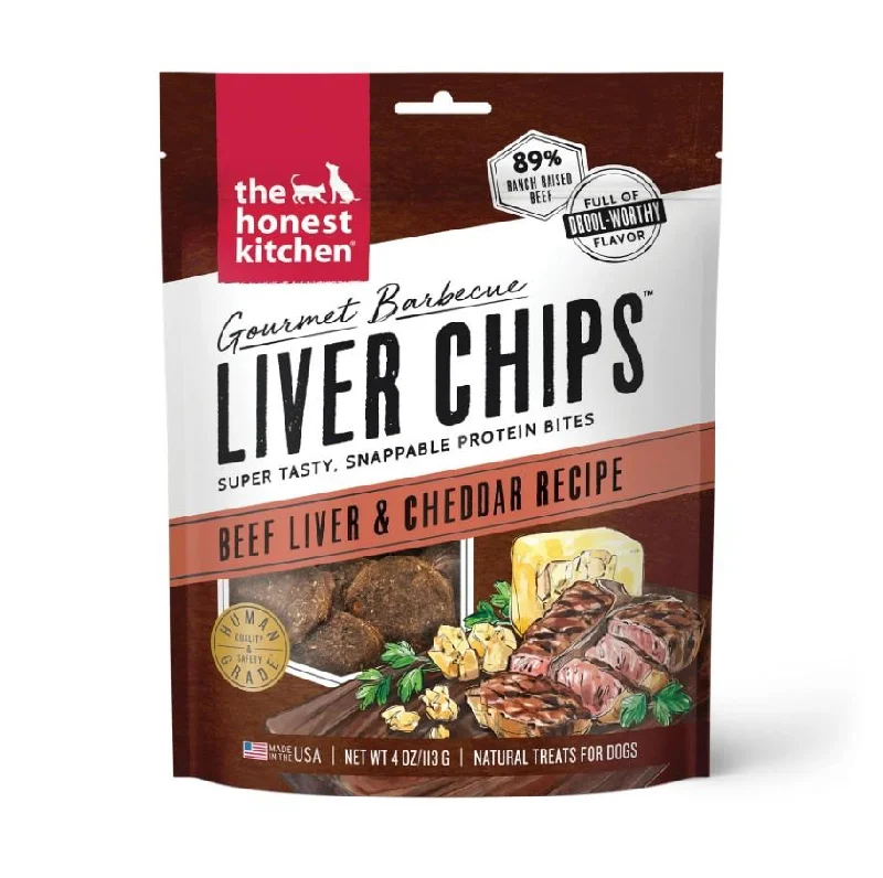 Honest Kitchen Gourmet Beef Liver & Cheddar Chips 113g