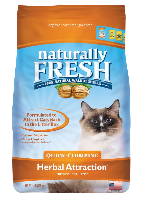 Naturally Fresh Herbal Attraction® Cat Litter Naturally Calming Quick-Clumping Formula 14 Lb Bag