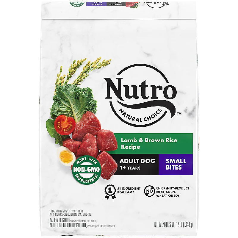 NUTRO Wholesome Essentials Adult Small Bites Lamb & Rice Recipe Dog Food