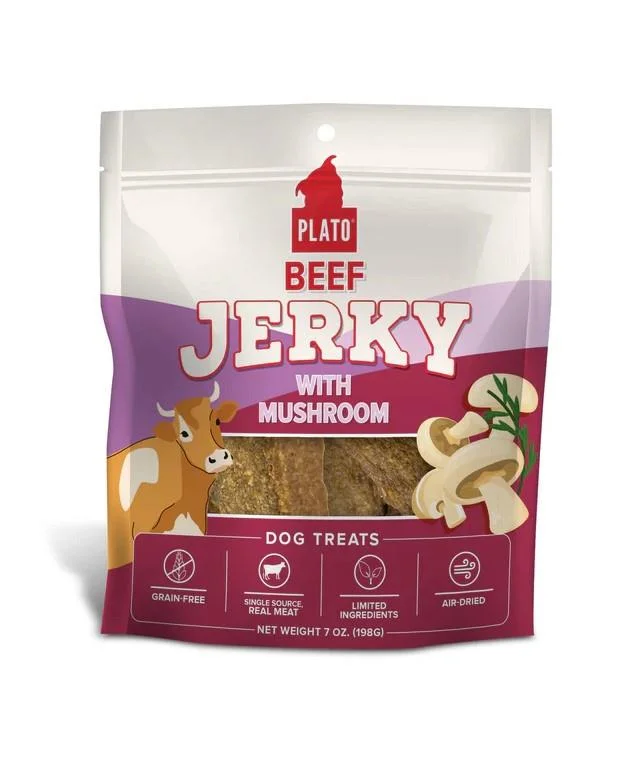 Plato Beef Jerky with Mushroom 198g