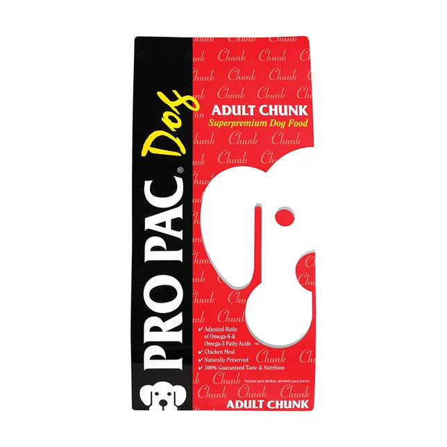 PRO PAC Adult Chunk and Mini Chunk Dry Dog Food