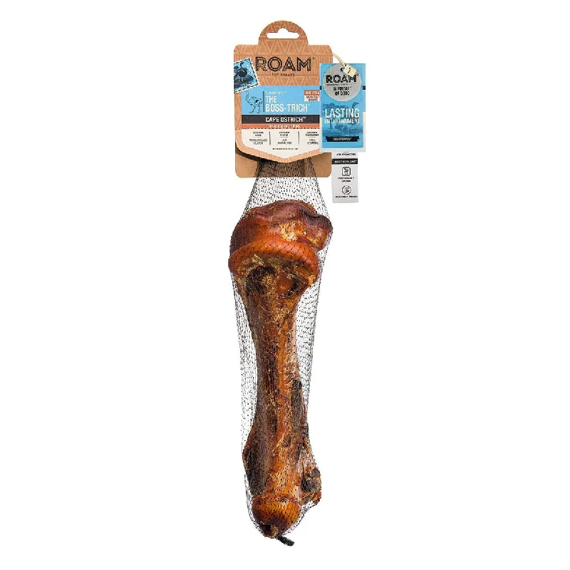 Roam Dog Treats The Boss-Trich Ostrich Bone