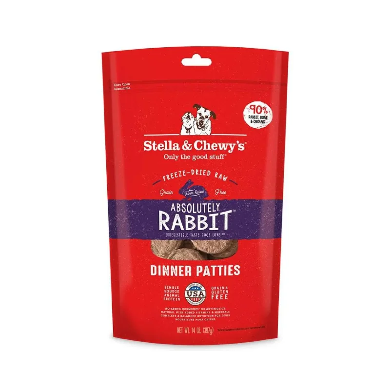 Stella & Chewy's  Freeze Dried Dog Rabbit Patties