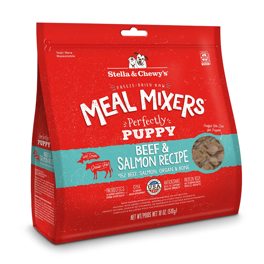 Stella & Chewy's Perfectly Puppy Beef & Salmon Meal Mixers