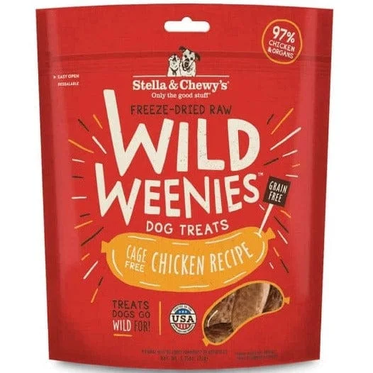 Stella & Chewy's Wild Weenies Dog Treats; Chicken Recipe