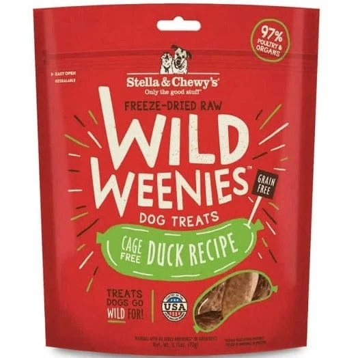 Stella & Chewy's Wild Weenies Dog Treats; Duck Recipe