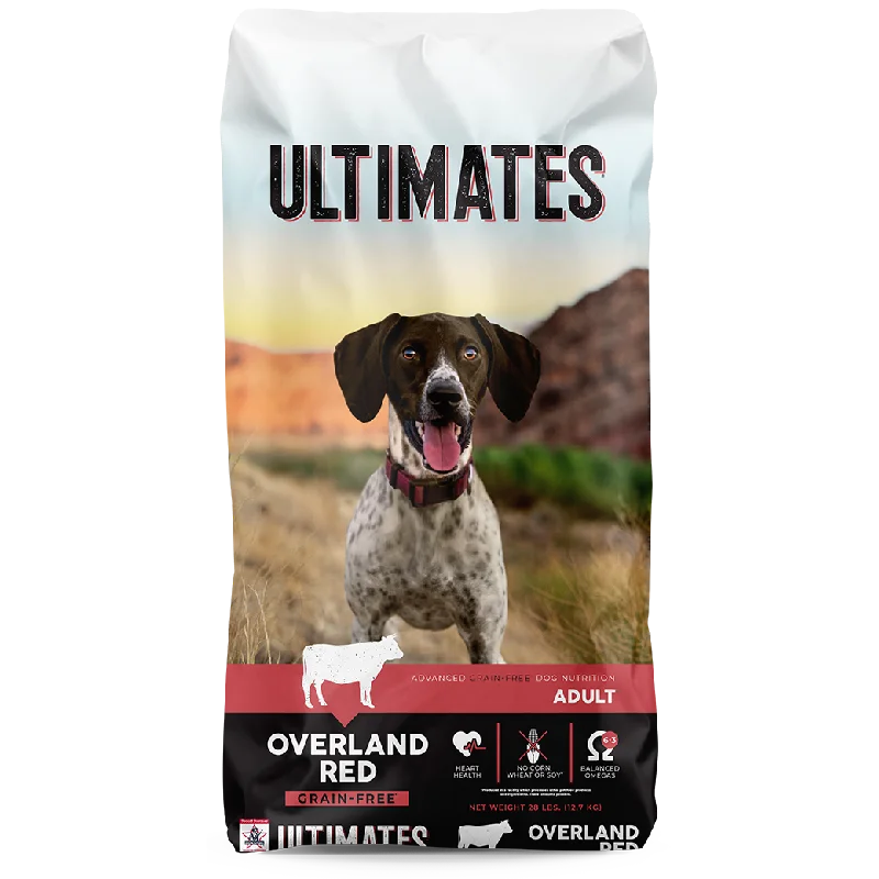 Ultimates Overland Red Beef Meal & Potato Formula Grain Free Adult Dog Food (28 lb)