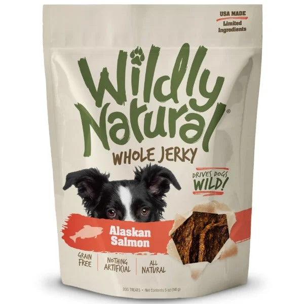 Wildly Natural Whole Jerky Alaskan Salmon Dog Treats