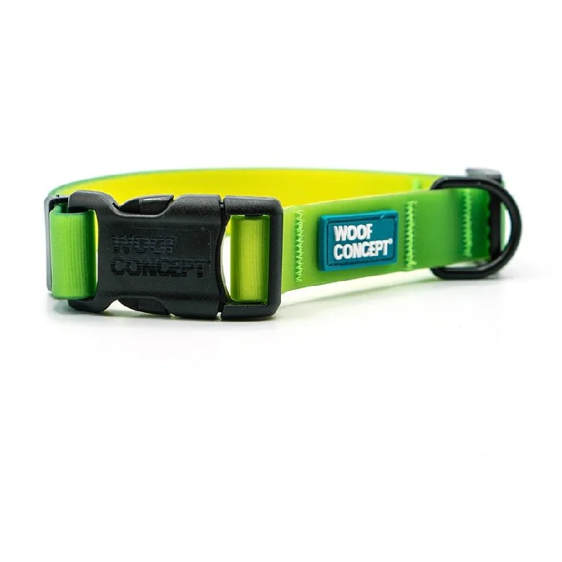 Waterproof Dog Collar - AQUA COLLECTION - Lime Margarita