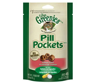 Greenies Feline Pill Pockets - Salmon Flavor