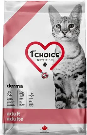 1st Choice Derma All Breeds Adult (1 + year) Dry Cat Foods