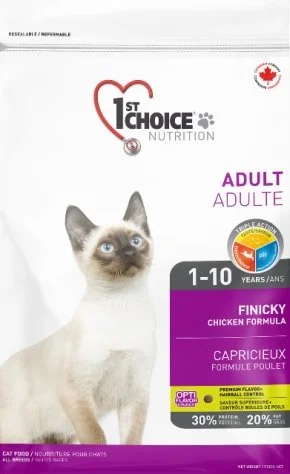 1st Choice Nutrition  Finicky All Breeds Adult (1 - 10 years) Cat