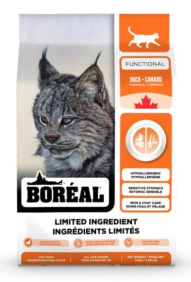 Boreal Functional Limited Ingredients All Breeds Duck Cat (NEW)