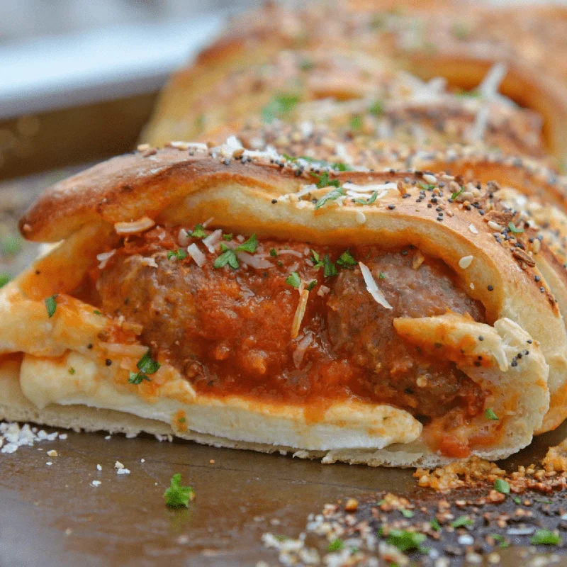 A Casa ~ Meatball Stromboli