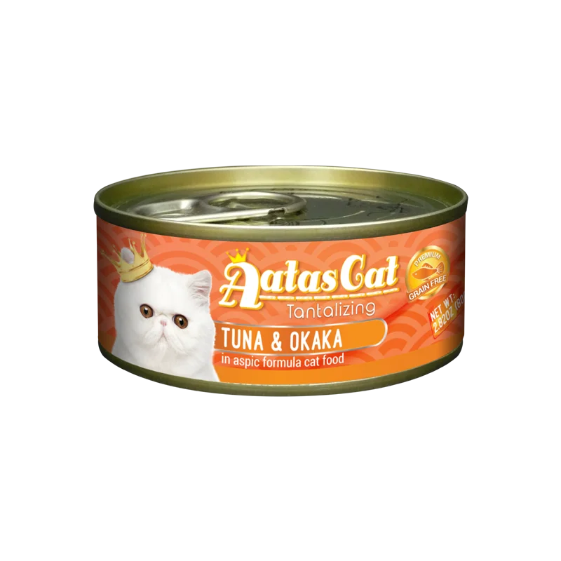 Aatas Cat Tantalizing Tuna & Okaka 80g