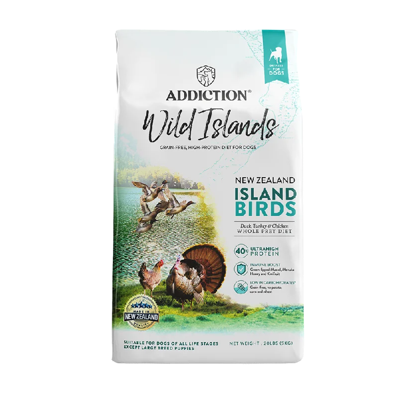 Addiction Dog Wild Islands Island Birds 20lb