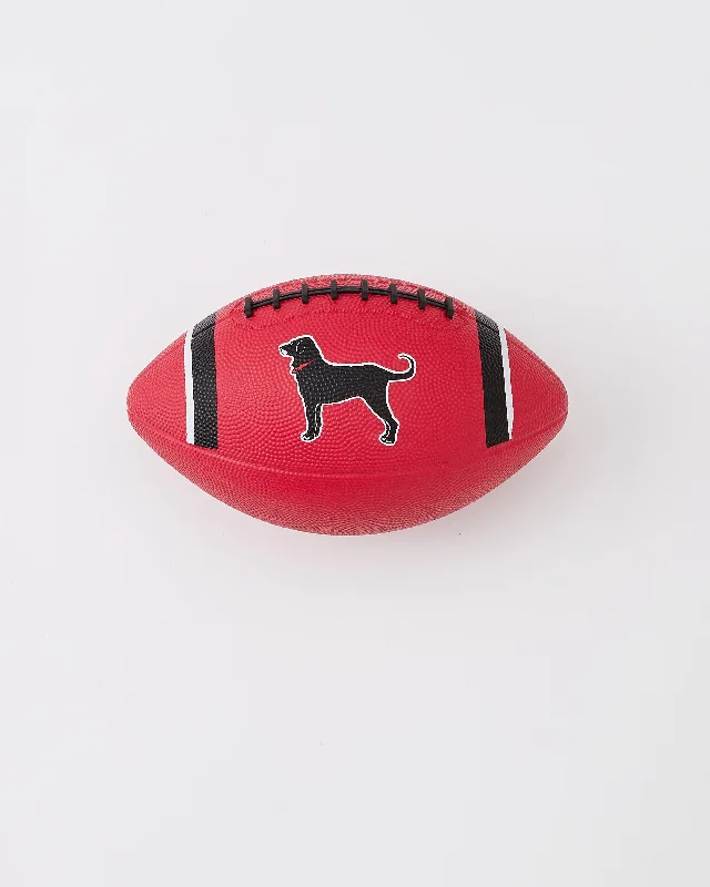 Black Dog Mini Rubber Football 8.5 inch