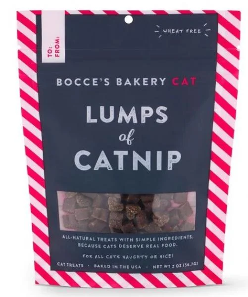 Bocce Bakery Cat Holiday Lumps of Catnip 2 oz.