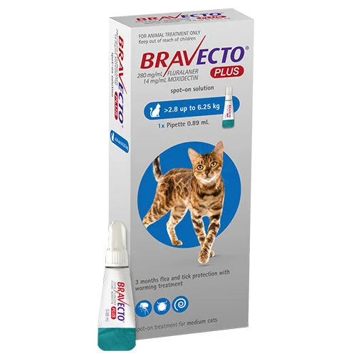 BRAVECTO+ CATS BLUE