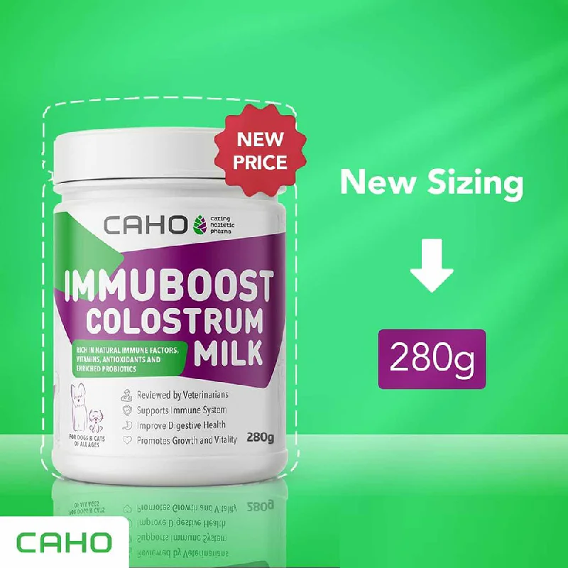 Caho Immuboost Colostrum Milk for Dogs & Cats 280g