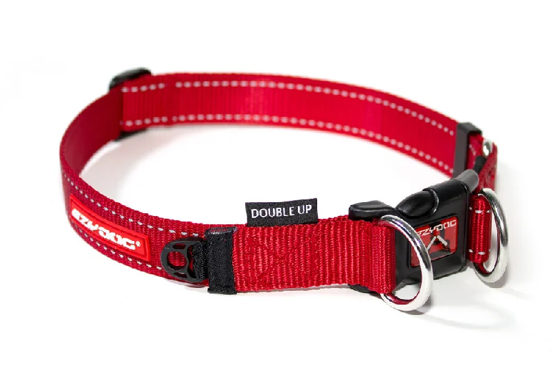 Ezy Dog Double Up Collar Red