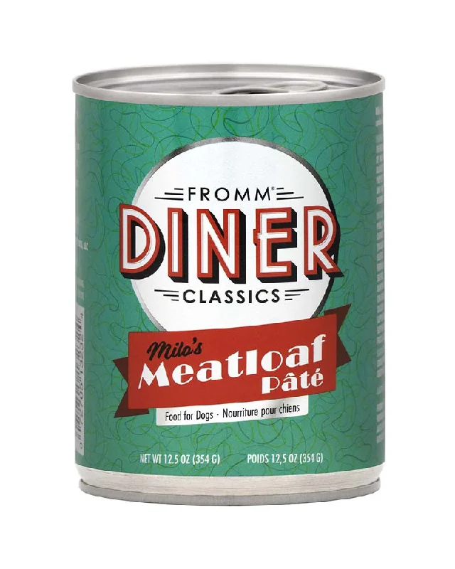 Fromm Diner Classics - Milo's Meatloaf Pate Wet Dog Food 12.5oz