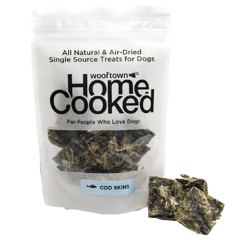 Wooftown Air Dried Treats - Cod Skin Wafers