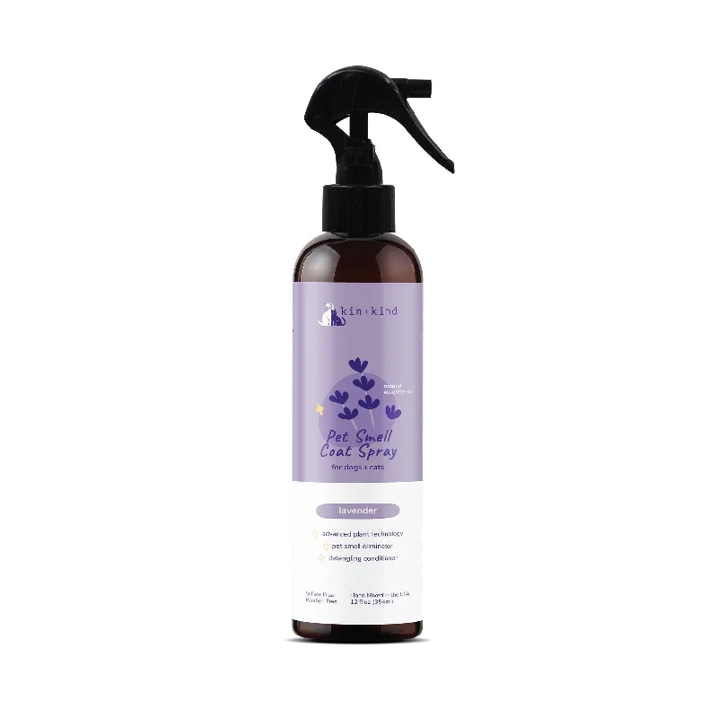 Kin + Kind Dog & Cat Pet Smell Coat Spray Lavender 12oz