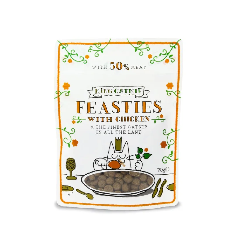 King Catnip Feasties Chicken Treats