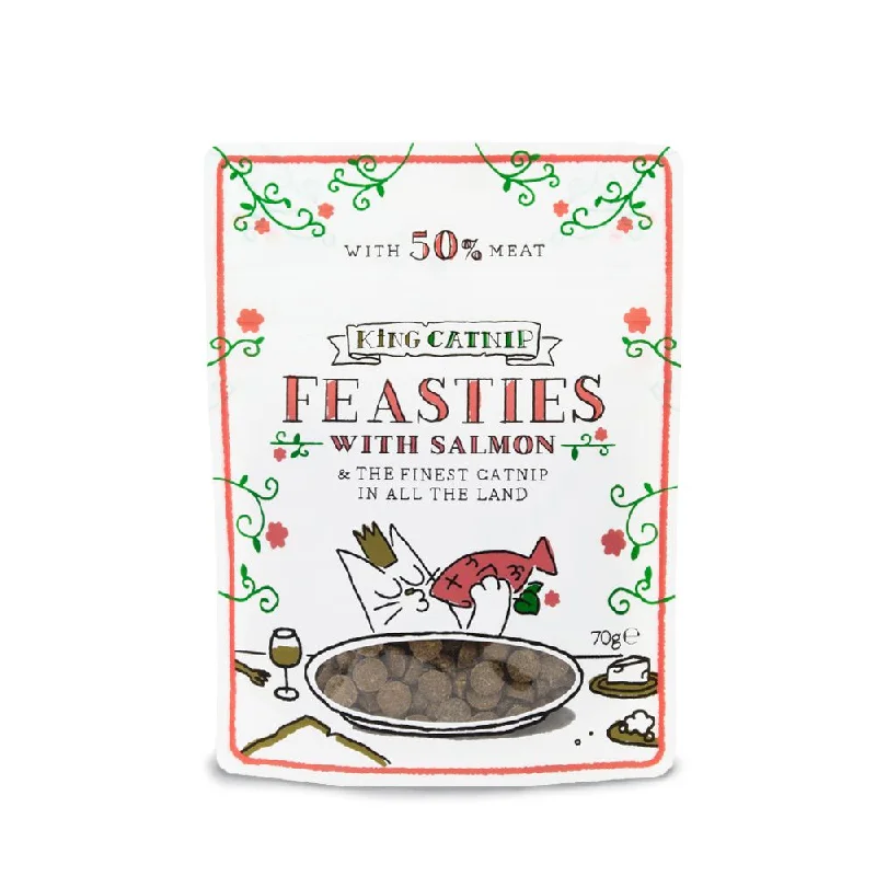 King Catnip Feasties Salmon Treats