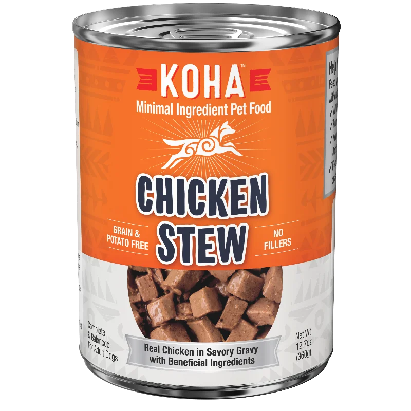 Koha Chicken Stew Wet Dog Food 12.7oz