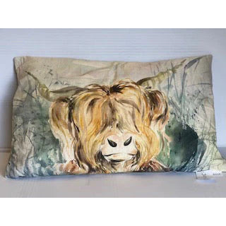 Lorient Decor Highland Cow Cushion