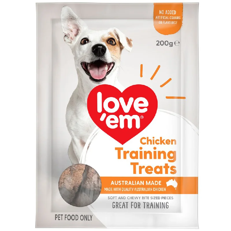 Love'em Dog Chicken Training Treats 200g