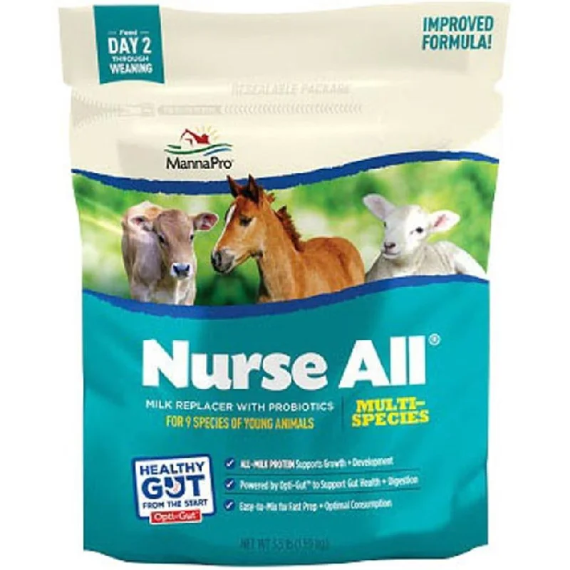 MANNA PRO NURSE-ALL MULTI-SPECIES MILK REPLACER