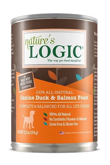 Nature's Logic Can Duck Salmon 13.2oz