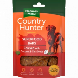 NATURES MENU SUPERFOOD BARS CHICKEN 100G