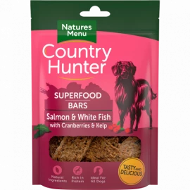 NATURES MENU SUPERFOOD BARS SALMON 100G